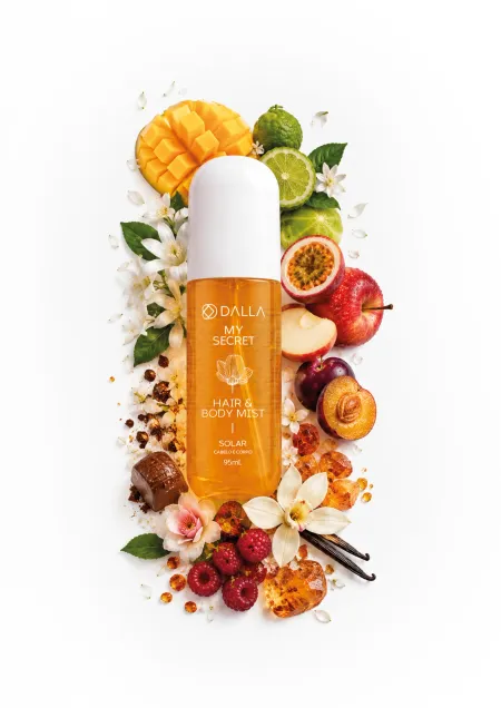 Body Splash Solar My Secret Cabelo e Corpo- Dalla Makeup 95ml