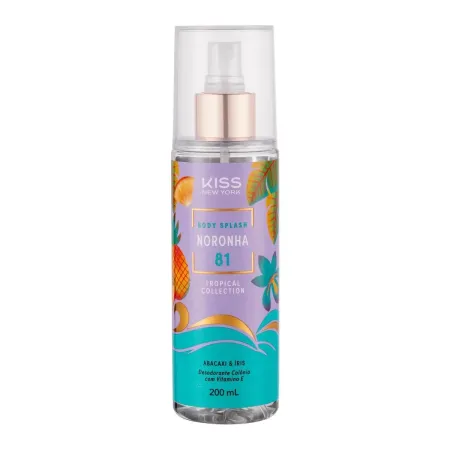Body Splash Tropical Collection Fragrância Noronha - Kiss New York