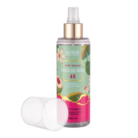 Body Splash Tropical Collection  Fragrância Praia do Rosa - Kiss New York