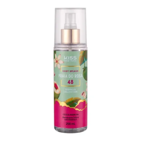 Body Splash Tropical Collection  Fragrância Praia do Rosa - Kiss New York