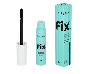Brow Up Fix Gel Fixador para Sobrancelhas Vizzela 3g
