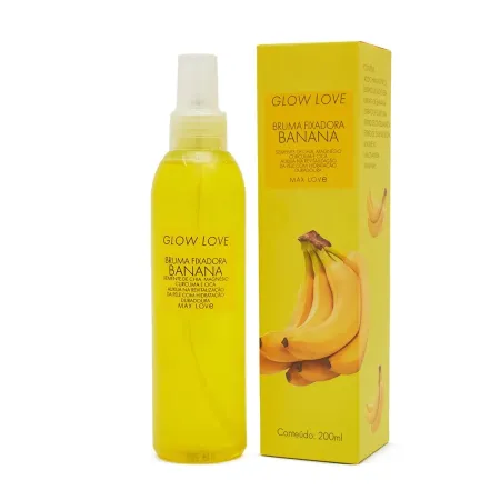 Bruma Fixadora de Banana Glow Love - Max Love 200ml
