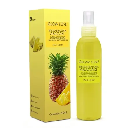 Bruma Fixadora Glow Love de Abacaxi - Max Love 200ml