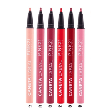 Caneta Contorno Labial Pink 21 Cosmetics
