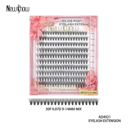 Cílios Postiços Eyelash Extension D4921- New Show