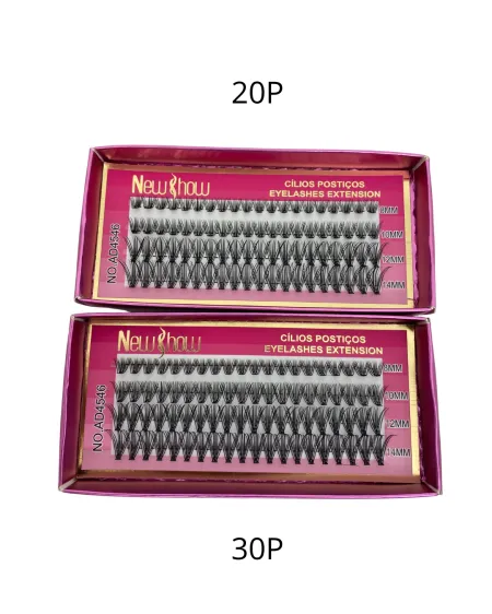 Cílios Postiços Eyelashes extension AD4546- New Show