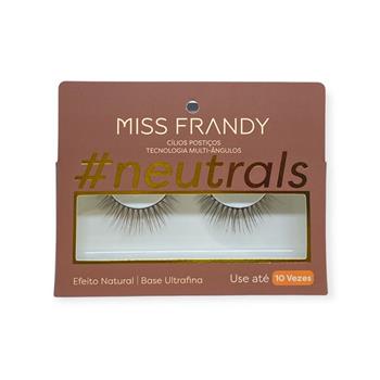 Cílios Postiços #Neutrals Miss Frandy