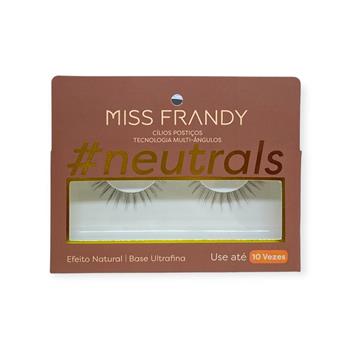 Cílios Postiços #Neutrals Miss Frandy
