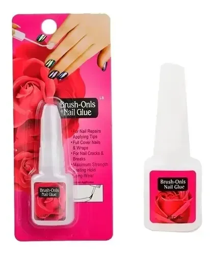 Cola Para Unhas Postiças Brush-On Nail Glue