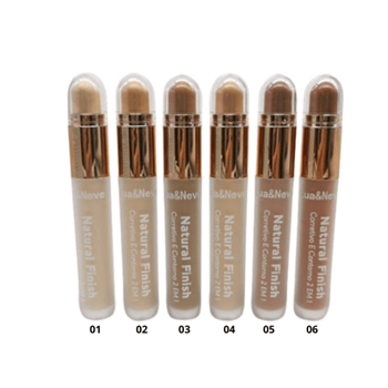 Corretivo e Contorno 2 em 1 Natural Finish Lua & Neve