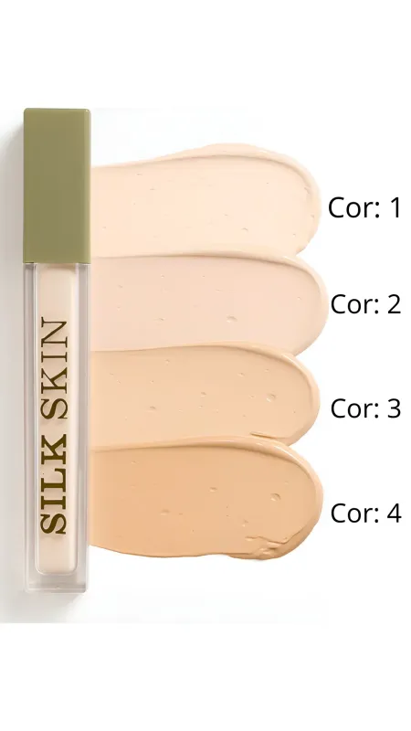 Corretivo Facial Liquido Soft Beauty Silk Skin Ruby Rose