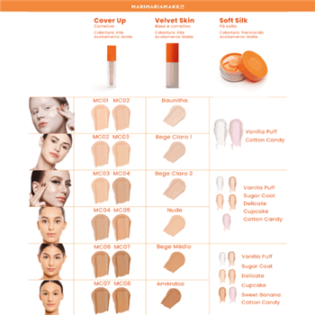 Corretivo Líquido Cover Up Mari Maria Makeup 5,2ml