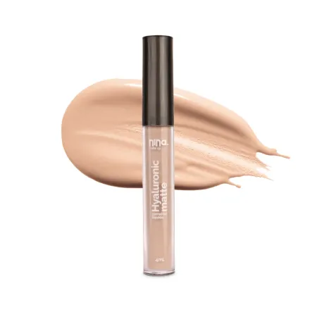 Corretivo Líquido Hyaluronic Matte Cor 1 – Nina Makeup 4ml