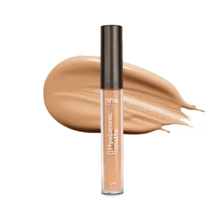 Corretivo Líquido Hyaluronic Matte Cor 3 – Nina Makeup 4ml