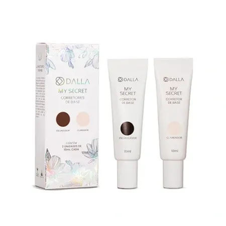 Corretores de Base My Secret- Dalla Makeup