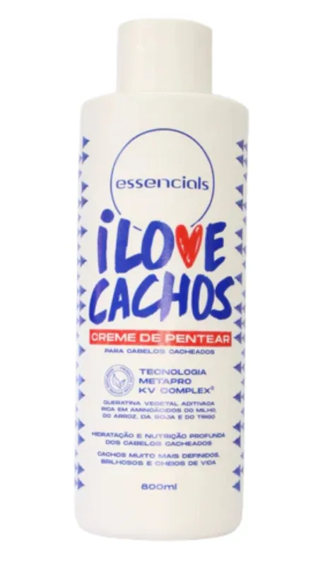 Creme De Pentear I Love Cachos Essencials 800ml