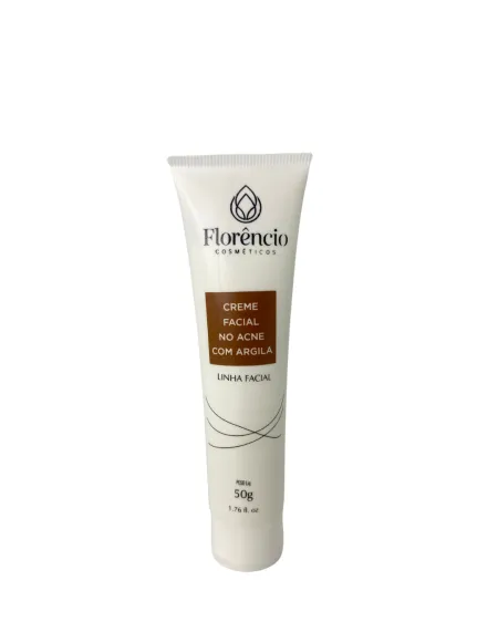 Creme Facial No Acne com Argila Box C/12Unid- Florêncio 50g