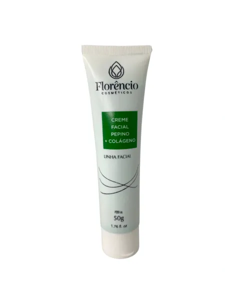 Creme Facial Pepino+ Colágeno Box C/12Unid - Florêncio 50g
