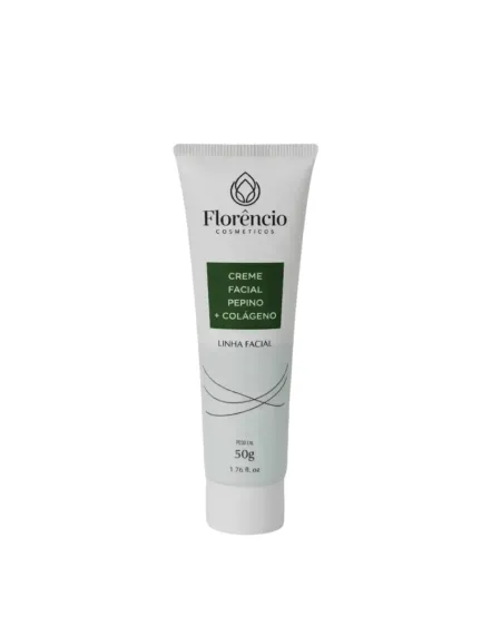 Creme Facial Pepino+ Colágeno- Florêncio 50g