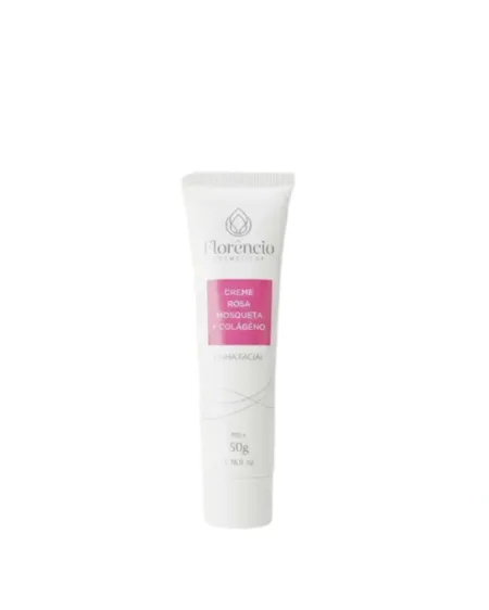 Creme Facial Rosa Mosqueta+ Colágeno- Florêncio 50g