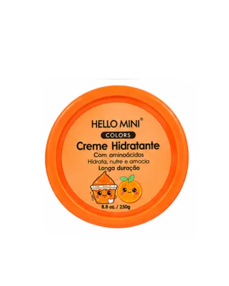 Creme Hidratante Corpo e Rosto Laranja - Hello Mini 250g