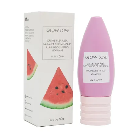 Creme para Área dos Olhos de Melancia Glow Love - Max Love 60g