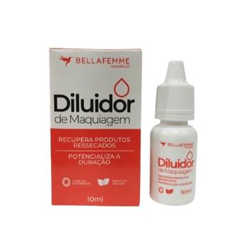 Diluidor de Maquiagem Bella Femme Cosméticos 10ml