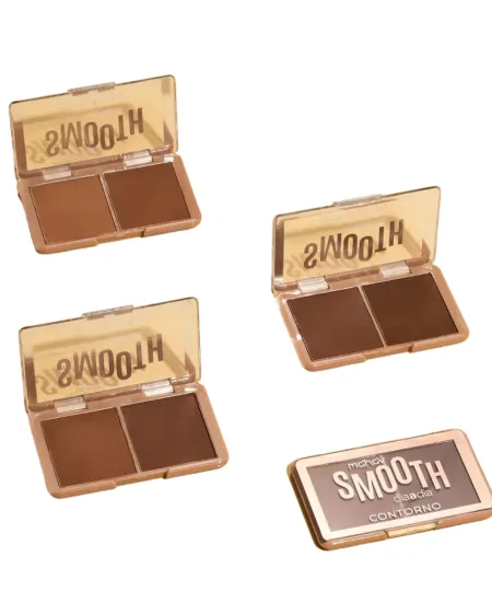 Duo de Contorno em Pó Compacto Smooth Dia a Dia- Mahav