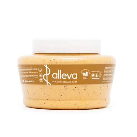 Esfoliante Corpo e Rosto Coconut Candy- Alleva 250g