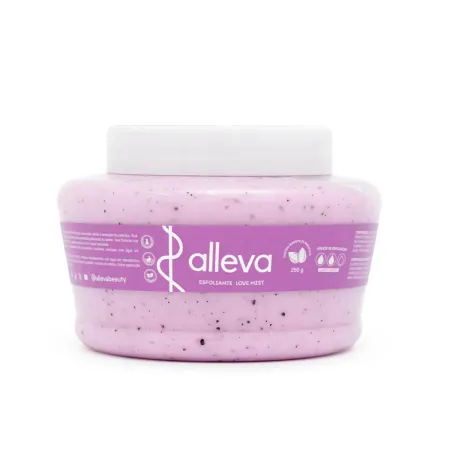 Esfoliante Corpo e Rosto Love Mist- Alleva 250g