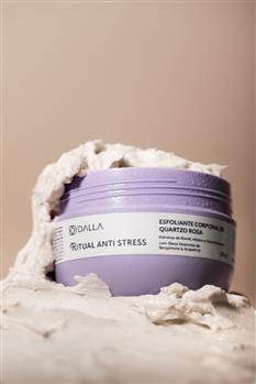 Esfoliante Corporal de Quartzo Rosa Ritual Anti Stress Dalla Makeup 200g