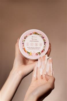Esfoliante Corporal de Quartzo Rosa Ritual Empodera Dalla 200g