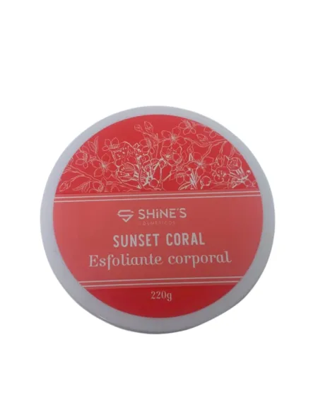 Esfoliante Corporal Sunset  Coral- Shine´s Cosméticos 220g