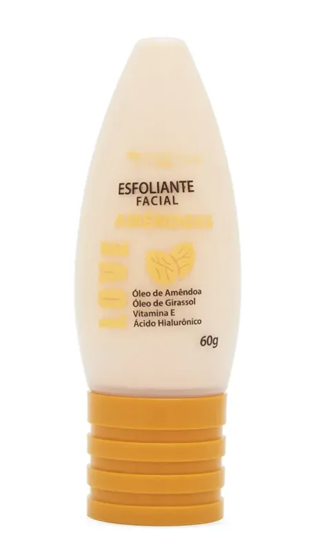 Esfoliante Facial Amêndoas  Max Love 60g