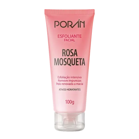 Esfoliante Facial Rosa Mosqueta- Porán Cosméticos 100g
