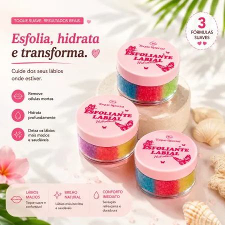 Esfoliante Labial Hidratante - Toque Special 28g