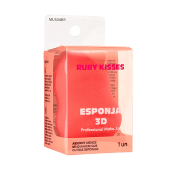 Esponja para Maquiagem Blending 3D Ruby Kisses