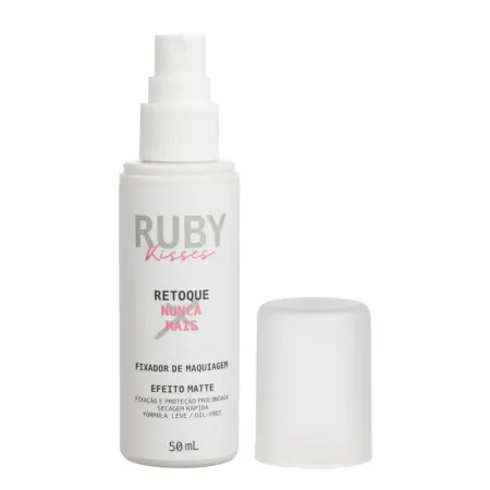 Fixador de Maquiagem Retoque Nunca Mais Efeito Matte- Ruby Kisses 50ml