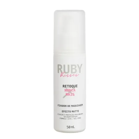 Fixador de Maquiagem Retoque Nunca Mais Efeito Matte- Ruby Kisses 50ml