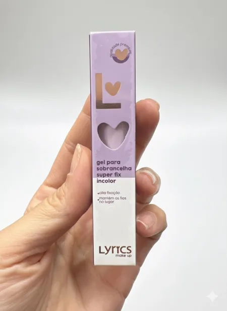 Gel para Sobrancelha Super Fix Lyrics Cosmetics 8g