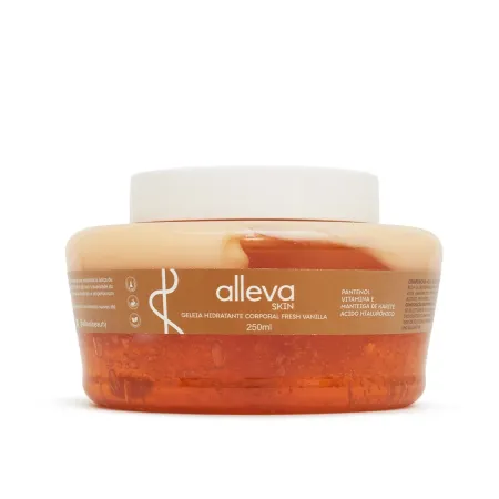 Geleia Hidratante Corporal Fresh Vanilla Alleva 250ml