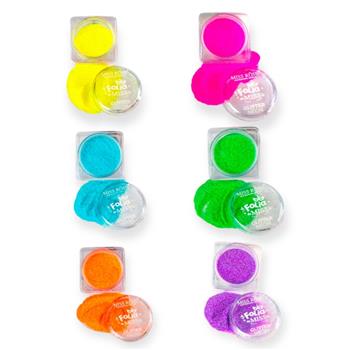 Glitter Neon Folia Miss Rosê 2g