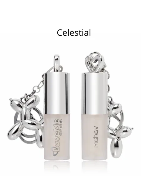 Gloss Labial Com Chaveiro Fresh Glossy Love Me- Mahav