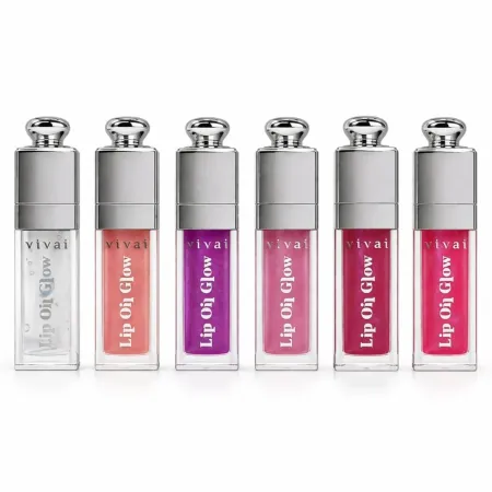 Gloss Lip Oil Glow Efeito Espelhado - Vivai Cosméticos 9,5ml