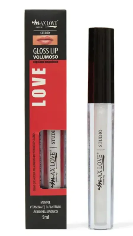 Gloss Lip Volumoso 01 Max Love 5ml