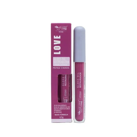 Gloss Oil Restaurador para Lábios Cor 173 - Max Love 4,5ml