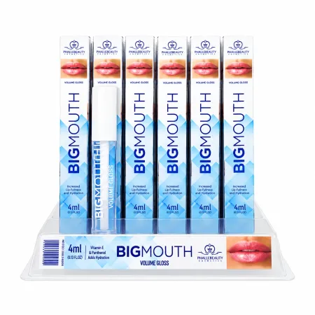 Gloss Volumoso BigMouth incolor- Phállebeauty Cosmetics 4ml