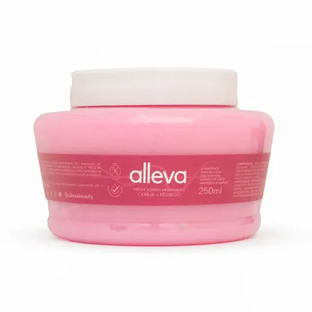 Hidratante Corporal Cereja e Pêssego - Alleva 250ml