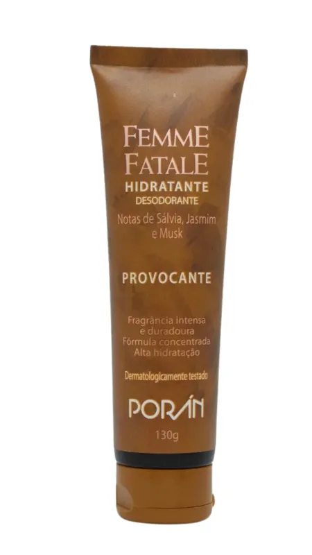 Hidratante Desodorante Femme Fatale Provocante Porán 130g