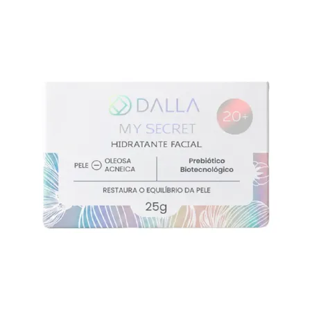 Hidratante Facial My Secret 20+ - Dalla Makeup
